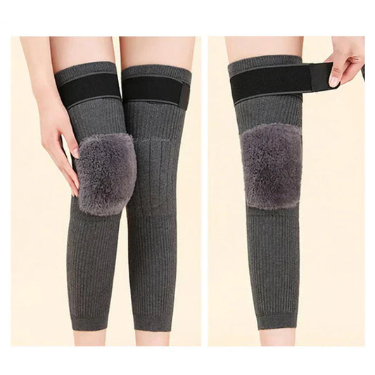 2 Pcs wool Knee Warmers