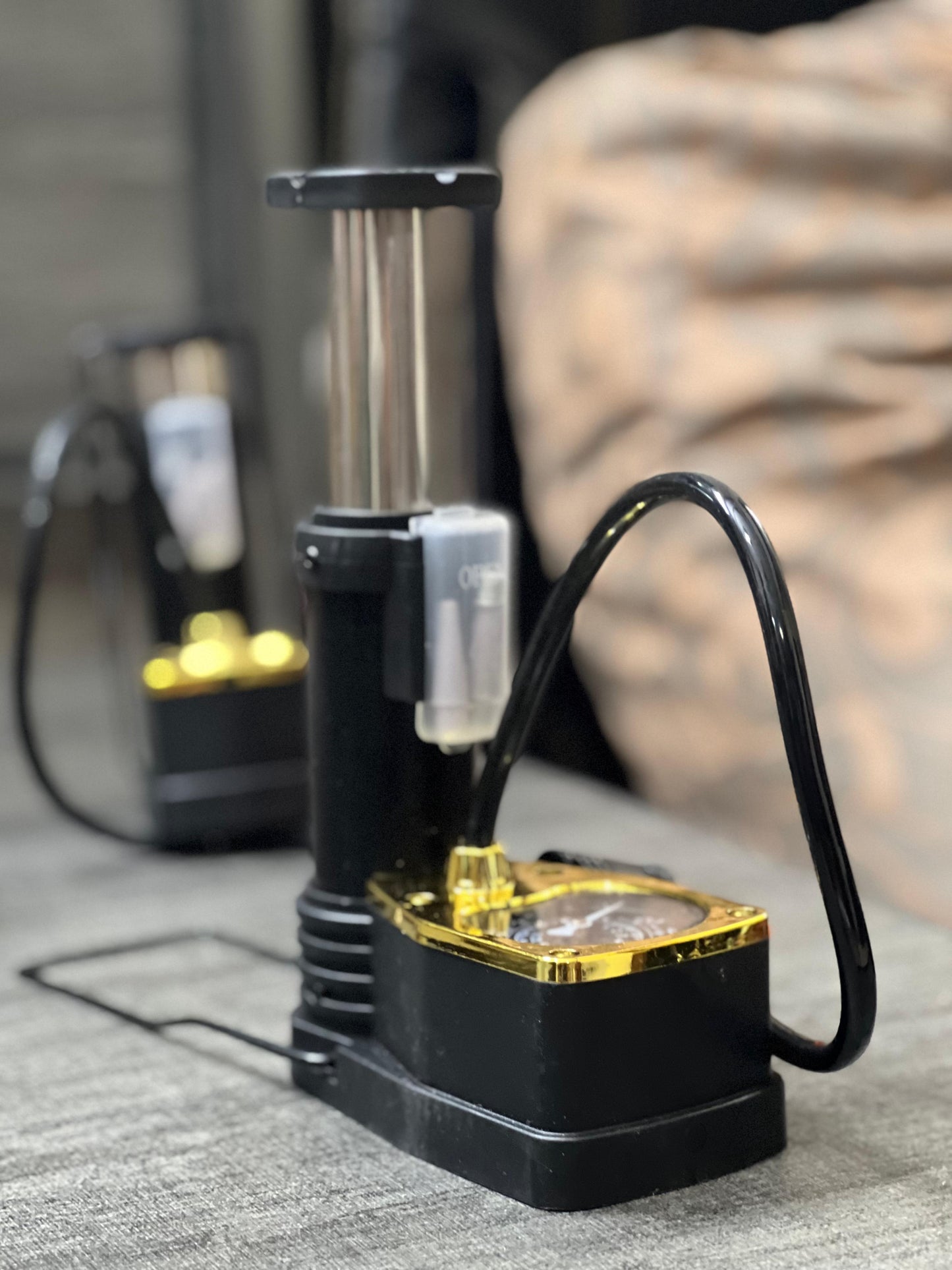 Foot Air Pump with Gauge